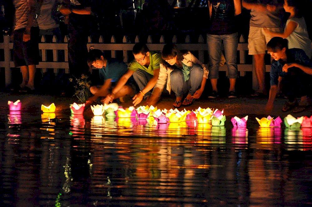 As night falls, the lanterns bring a quiet energy that makes every corner feel special